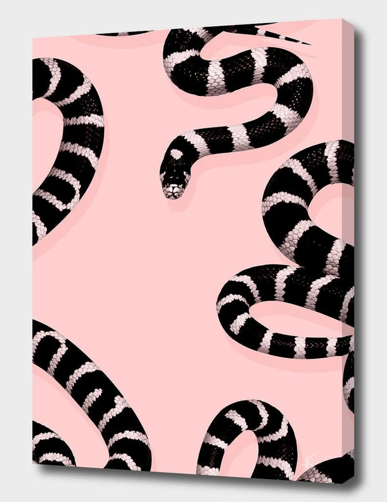 Curioos Snake Pink 1