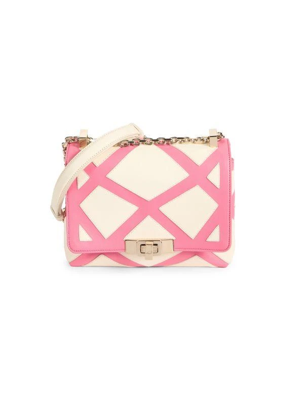 Roger Vivier Prismick Two Tone Leather Crossbody Bag 1