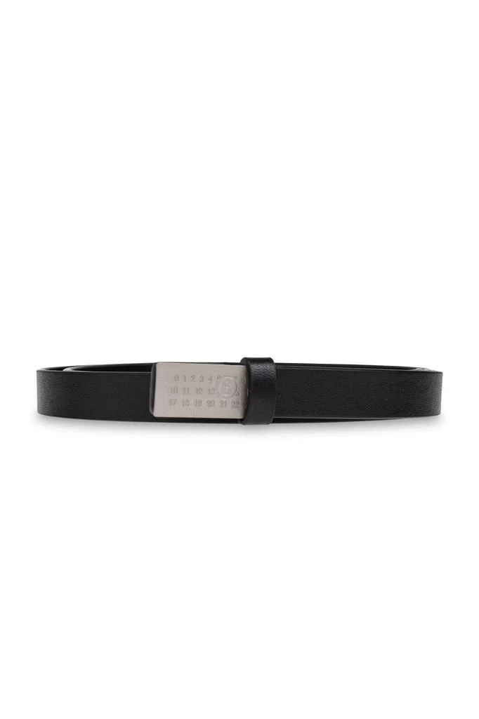 MM6 Leather belt 1