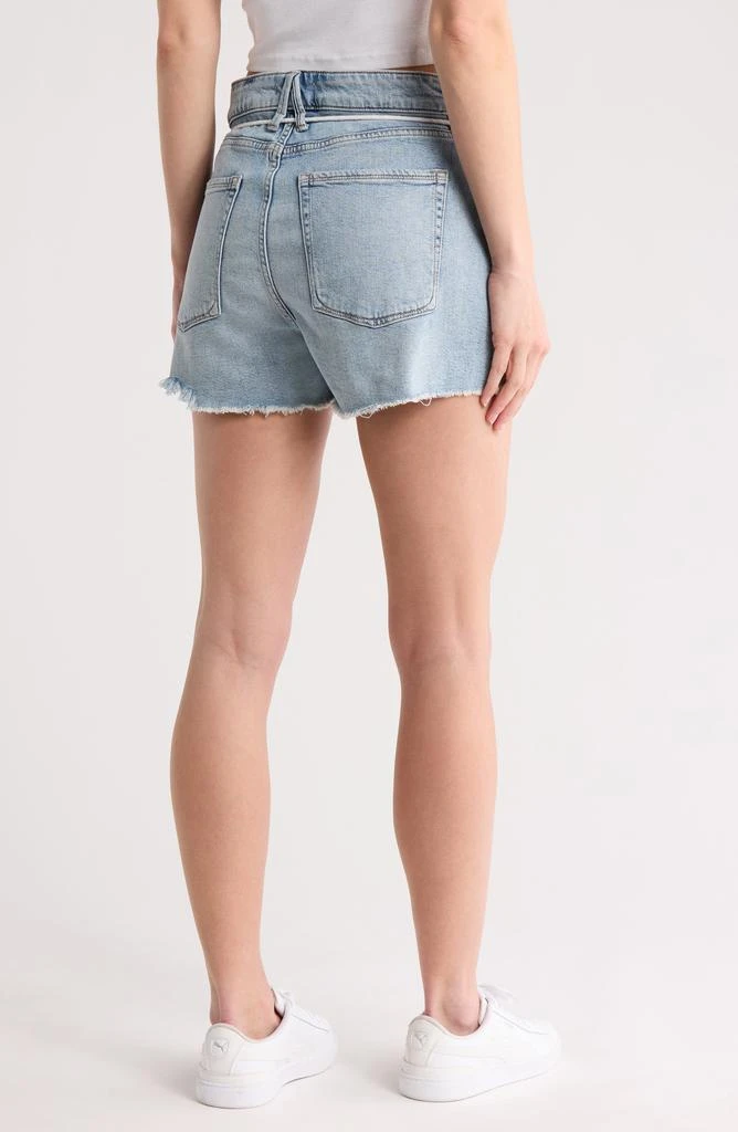 Good American Good Girlfriend Denim Shorts 2