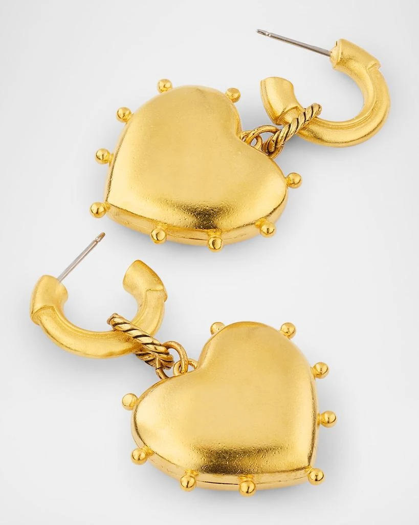 Elizabeth Cole Darlene Huggie Earrings 5