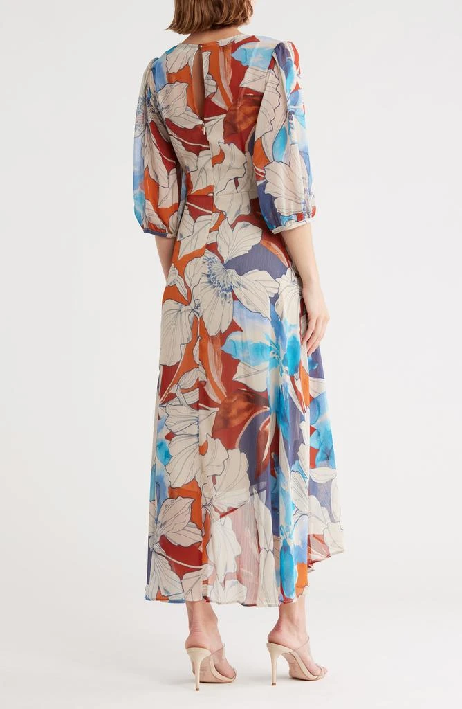 Shop Floral Faux Wrap Chiffon Maxi Dress on Sale at BeyondStyle  Get 65%  Off Floral Faux Wrap Chiffon Maxi Dress with Limited-Time Flash Deals,  Exclusive Discounts, and Special Offers. Enjoy Unbeatable