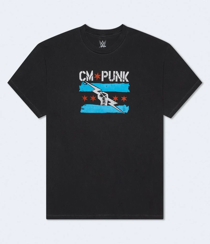 Aeropostale Wwe Cm Punk Relaxed Graphic Tee 2