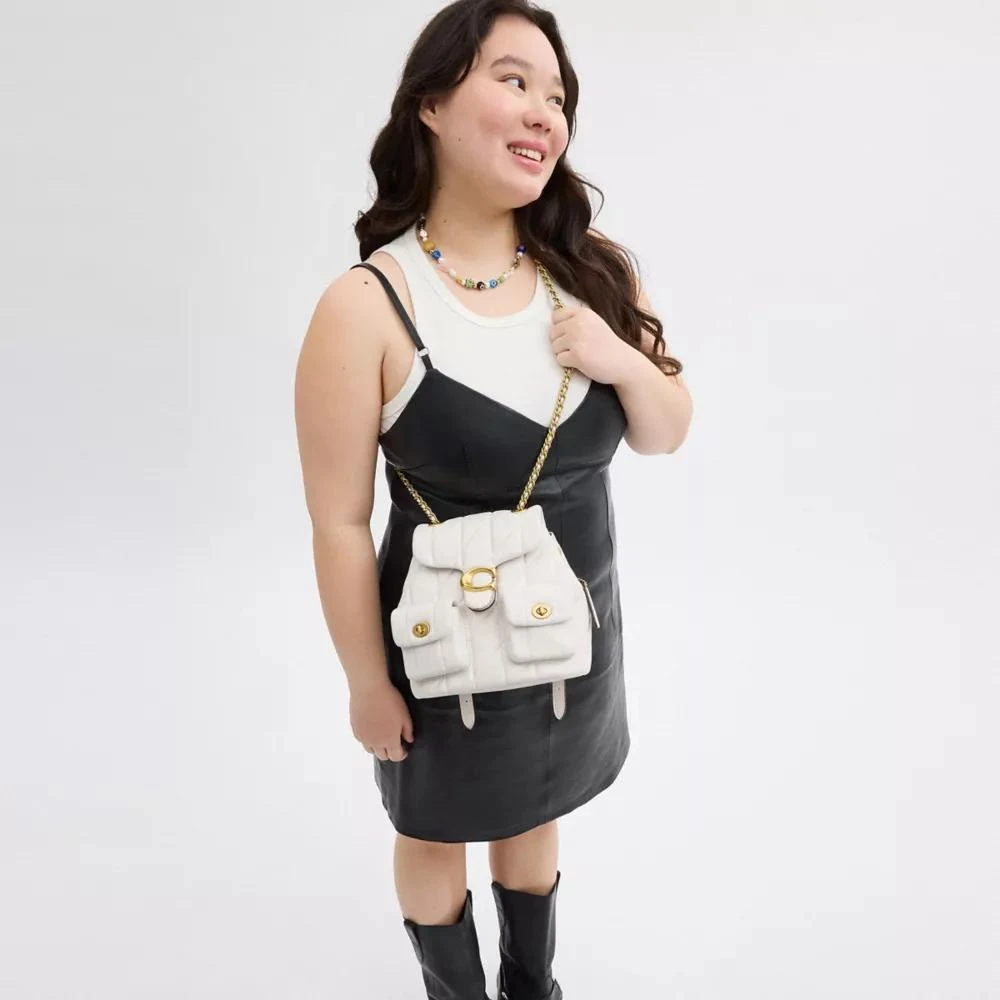 Coach Tabby Backpack With Pillow Quilting 4