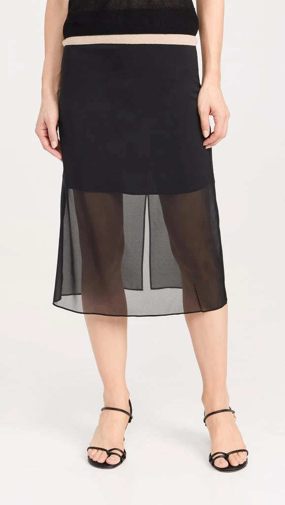 Vince Sheer Pencil Skirt 2