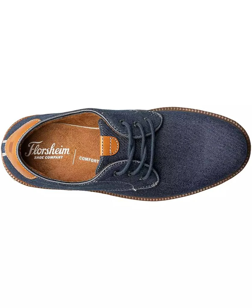 Florsheim Boys Highland Jr. Canvas Plain Toe Oxford 6