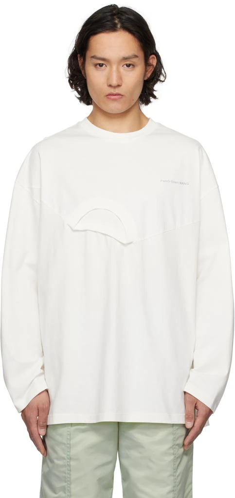 Feng Chen Wang White Oversized 2in1 T-shirt 1