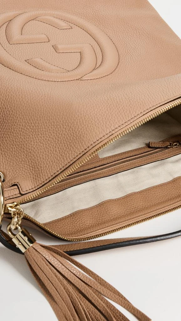 Shopbop Archive Gucci Soho Hobo Grained Calf Leather Bag 5