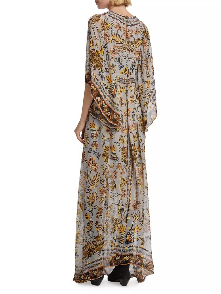 Farm Rio Floral Tapestry Maxi Dress 5