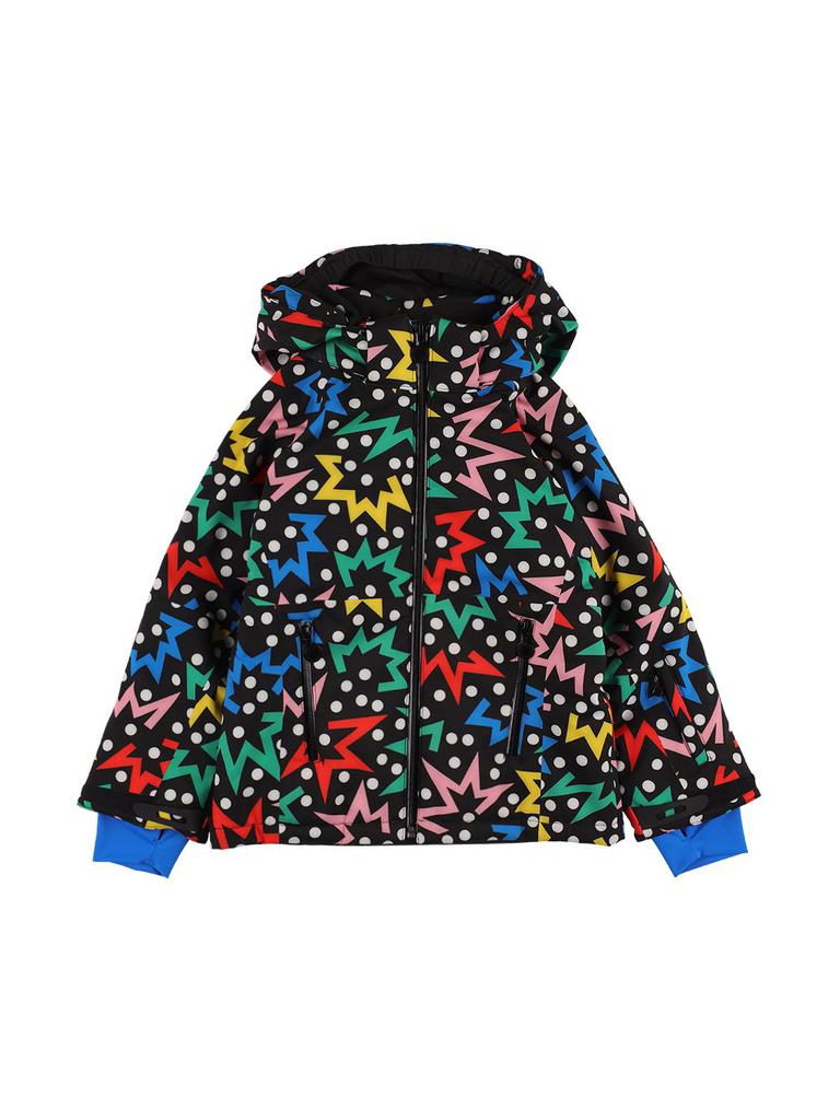 STELLA MCCARTNEY KIDS Recycled Tech Printed Puffer Ski Jacket