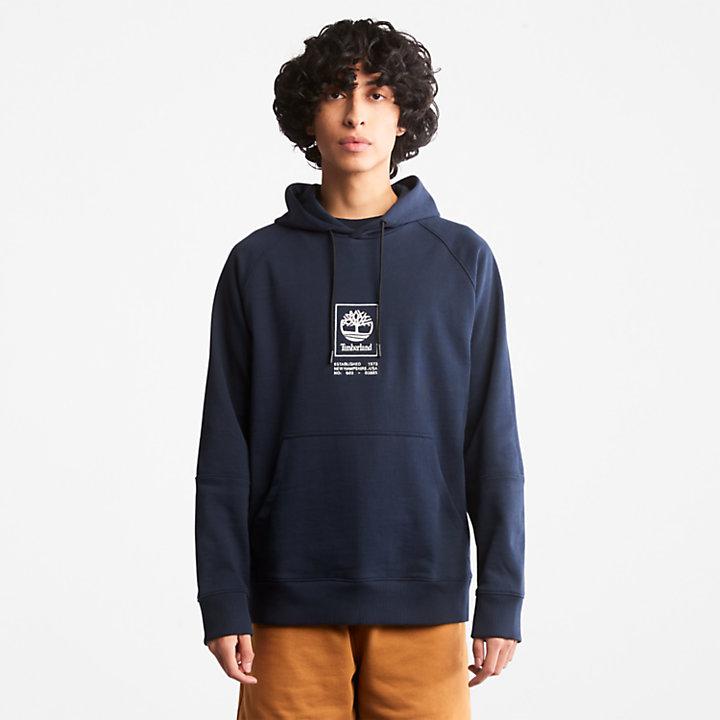 Timberland Heavyweight Logo Hoodie for All Gender in Navy