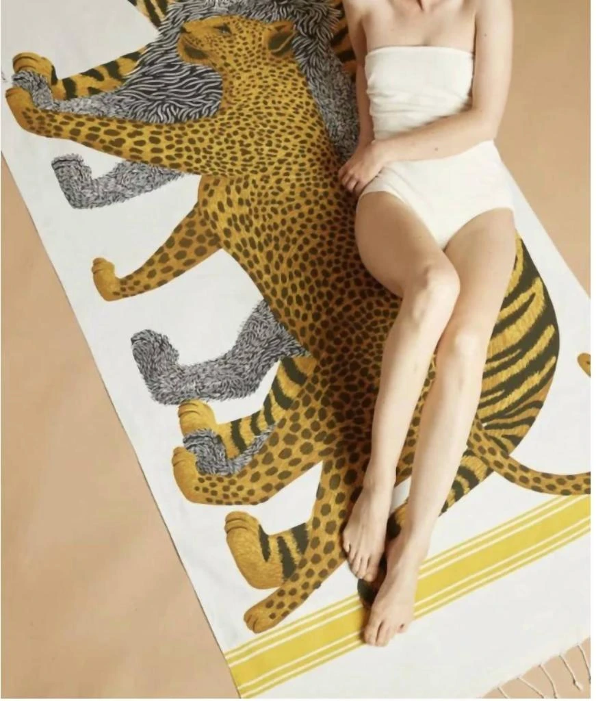 Inoui Editions Inoui Editions - Fouta 100 Cheetah Towel