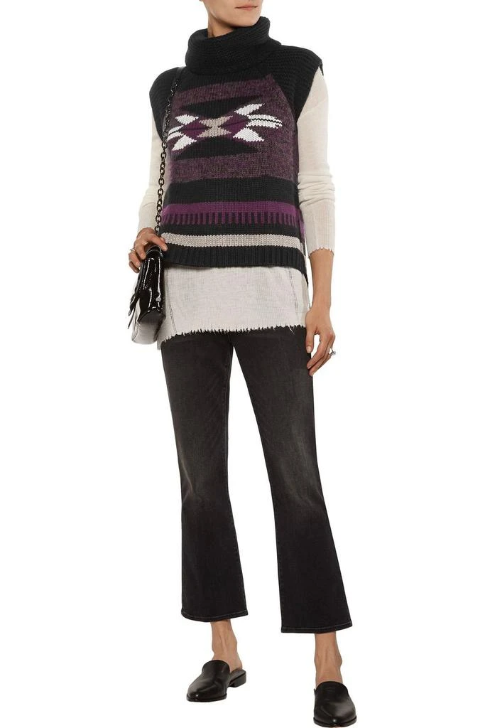 Autumn Cashmere Navajo intarsia-knit turtleneck sweater 2
