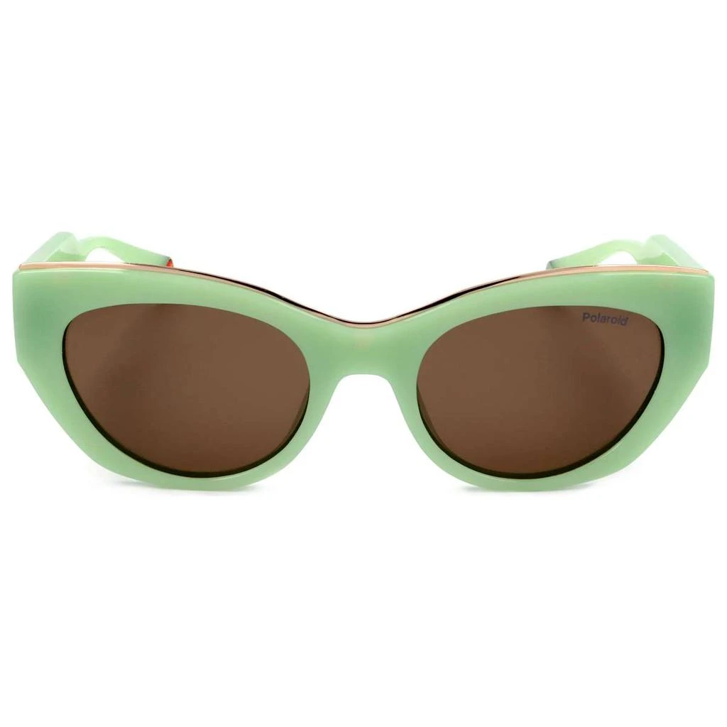 Polaroid Polaroid Women's Green Cat-Eye Polarized Sunglasses 2