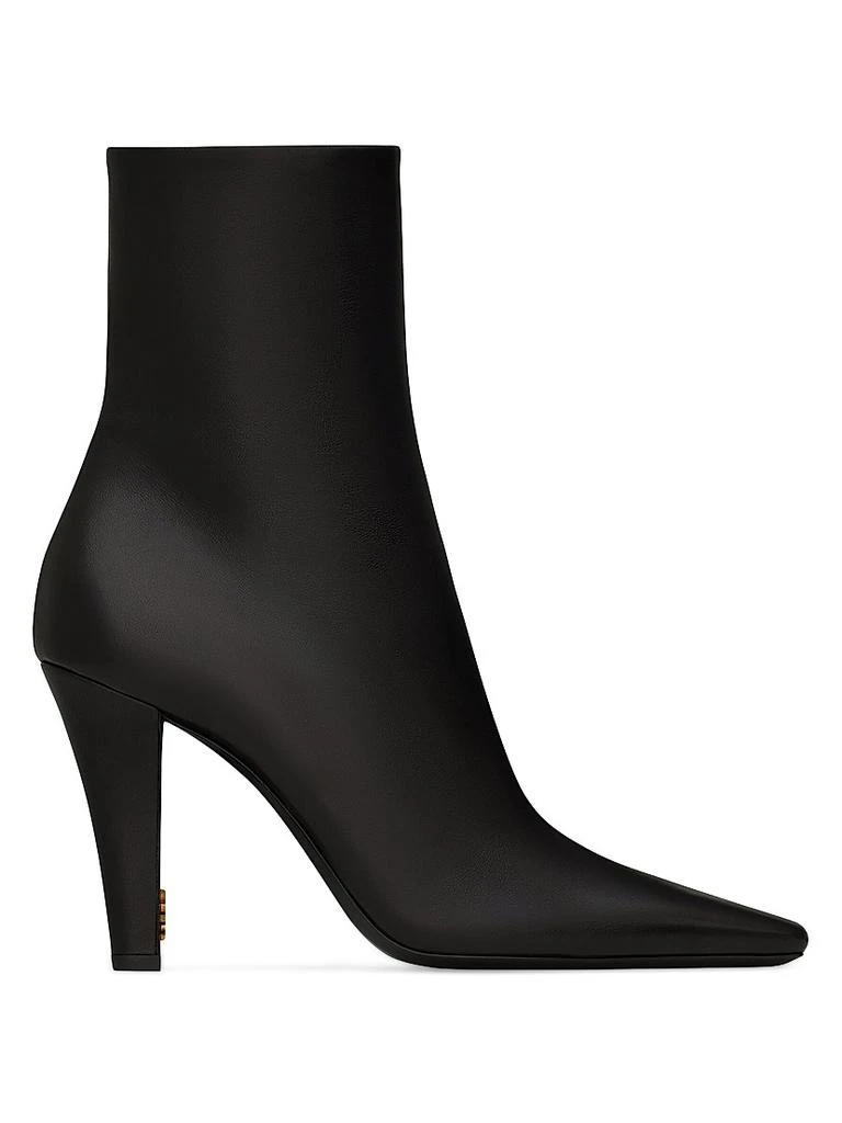 Yves Saint Laurent Jill Booties in Smooth Leather 1