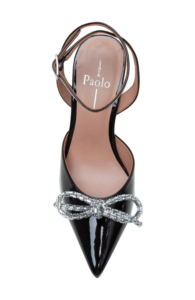 Linea Paolo Heart Ankle Strap Pointed Toe Pump 5