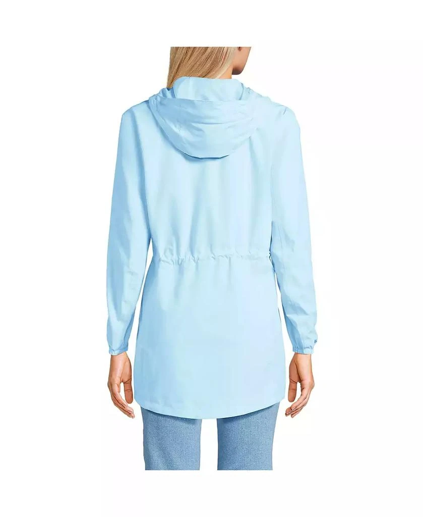 Lands
End Women
s Waterproof Hooded Packable Raincoat 3