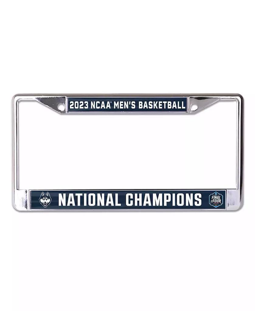 Wincraft UConn Huskies 2023 NCAA Men
s Basketball National Champions Metal Laser Cut License Plate Frame