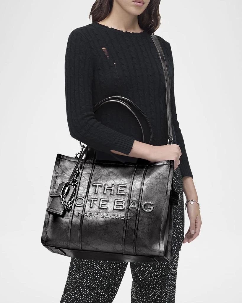 Marc Jacobs The Large Distressed Leather Tote Bag 2