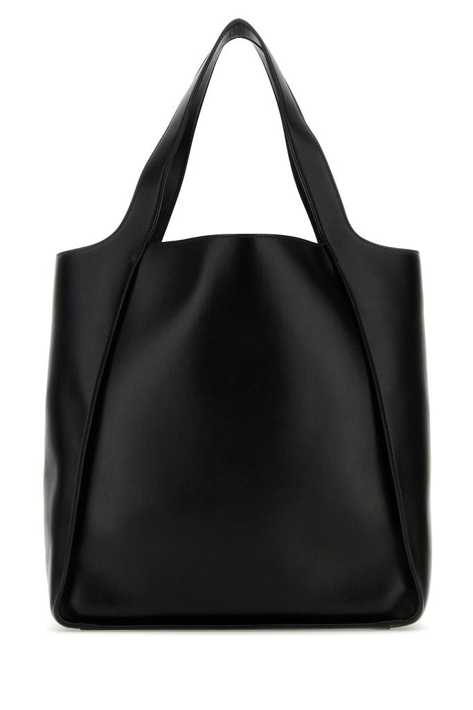 Stella McCartney Black alter mat Stella Logo shopping bag