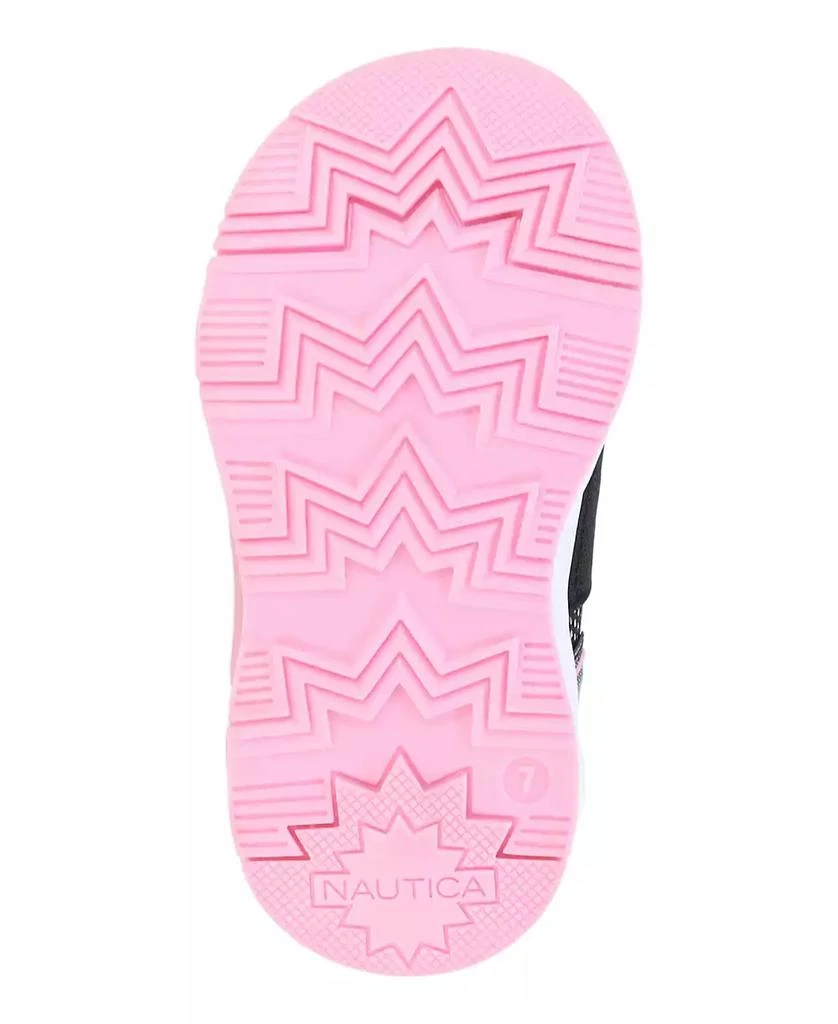 Nautica Toddler Girls Alois Beacon Light Up Slip On Sneakers 5