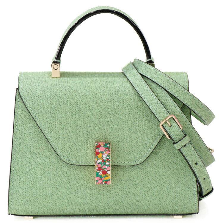 VALEXTRA Micro Iside 2WAY Bag Aqua Green