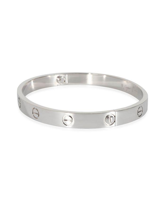 Pre-Owned Cartier LOVE Bracelet in 18K White Gold