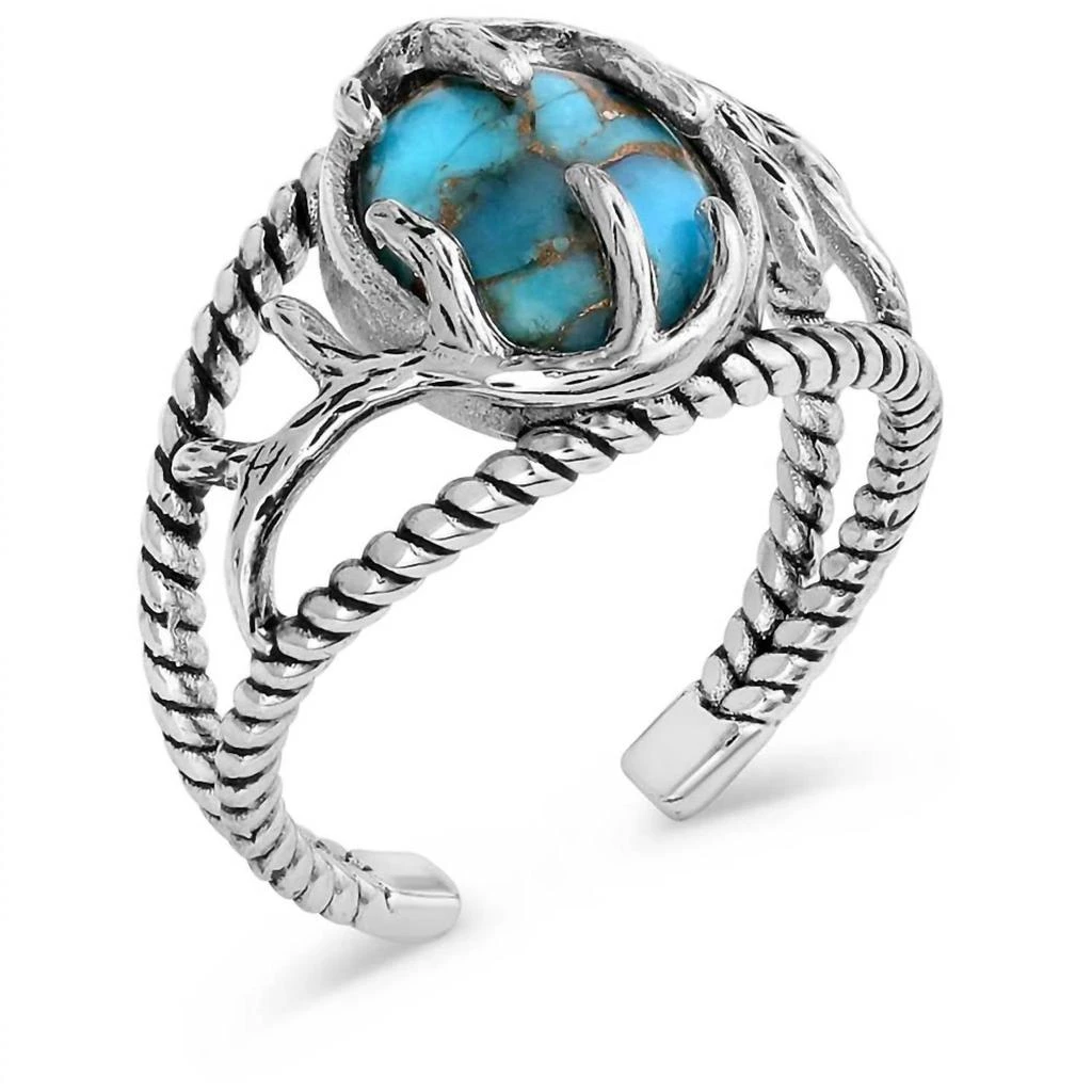 Montana Silversmiths Montana Silversmiths - Women
s Turquoise Embrace Open Ring