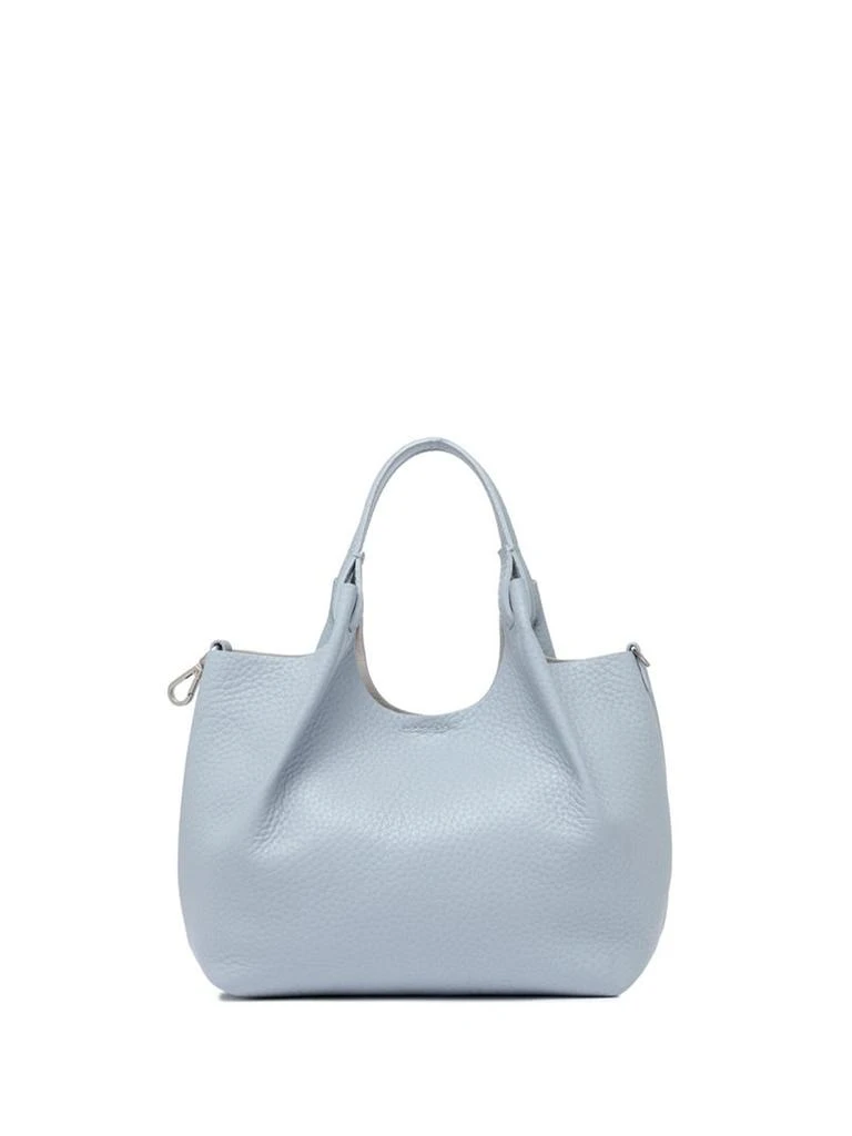 Gianni Chiarini Dua Light Blue Leather Shoulder Bag 3