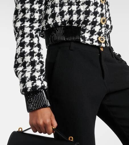 Balmain Houndstooth tweed jacket 5