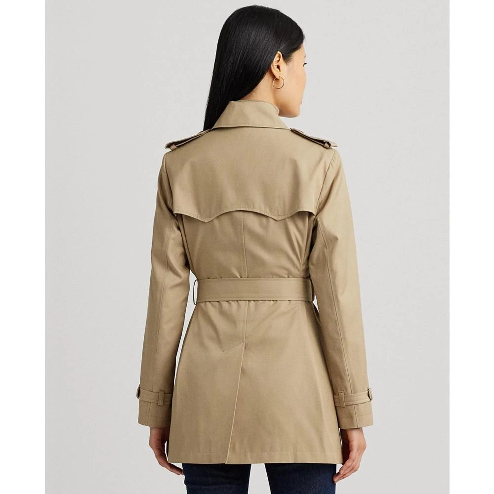 Lauren Ralph Lauren Women's Double-Breasted Short Trench Coat 2