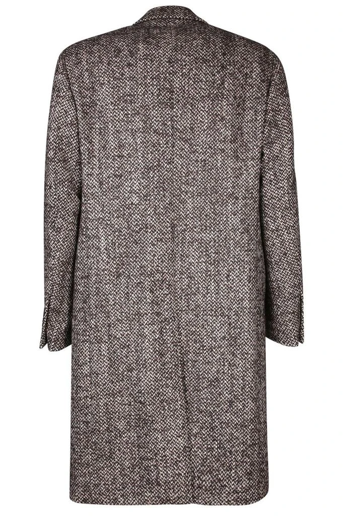 LARDINI Lardini Single-Breasted Brooch-Detailed Coat 2