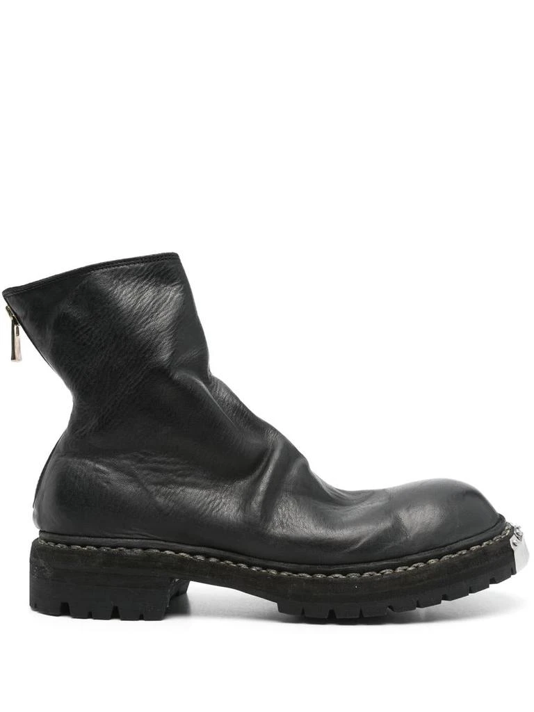 guidi Guidi Back Zip Big Daddy Boot Shoes 1