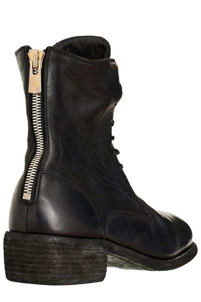 guidi Guidi Rear Zipped Lace-Up Boots 4