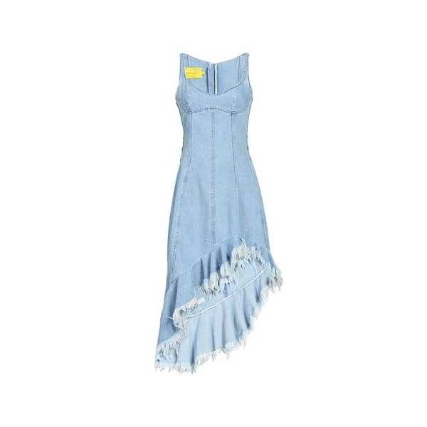 Marques Almeida Asymmetrical denim dress Dresses Skirts Free