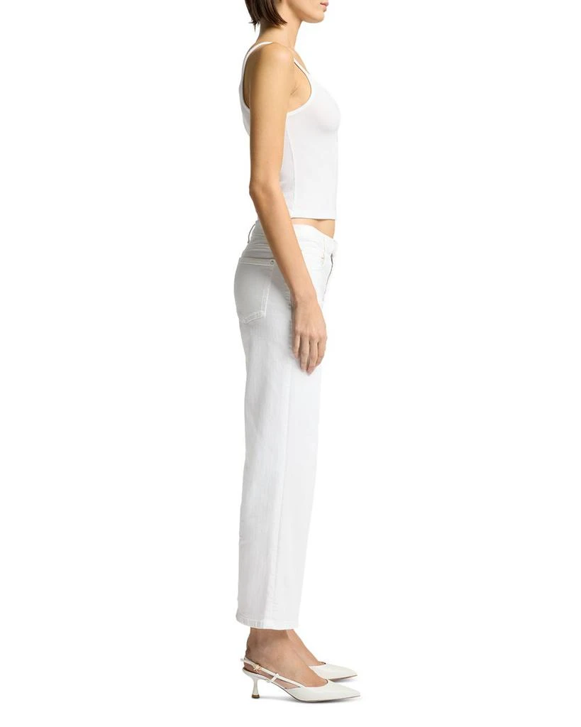 7 For All Mankind Cropped Alexa High Rise Jeans in Soleil 4