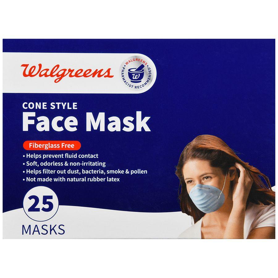 Walgreens Cone Style Face Masks
