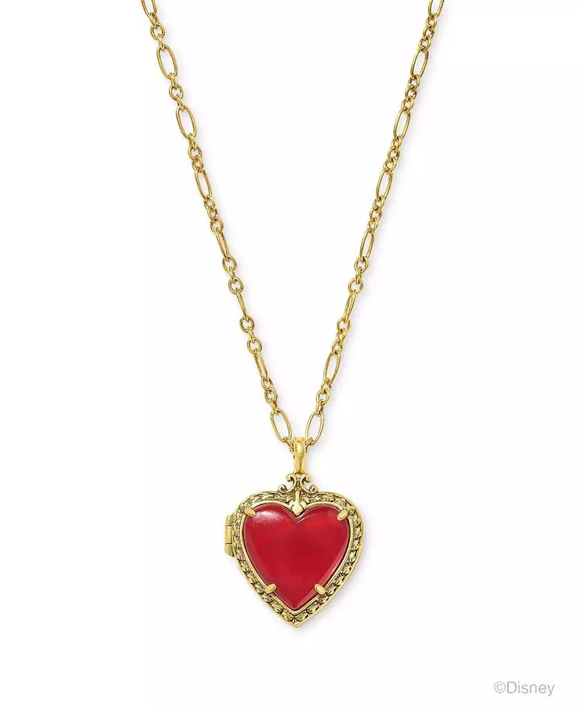 Kendra Scott Gold-Tone Disney Snow White Locket Pendant Necklace, 18" + 3" extender 1