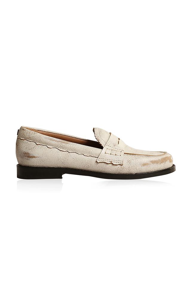 Golden Goose Golden Goose - Jerry Leather Slippers - White - IT 35 - Moda Operandi