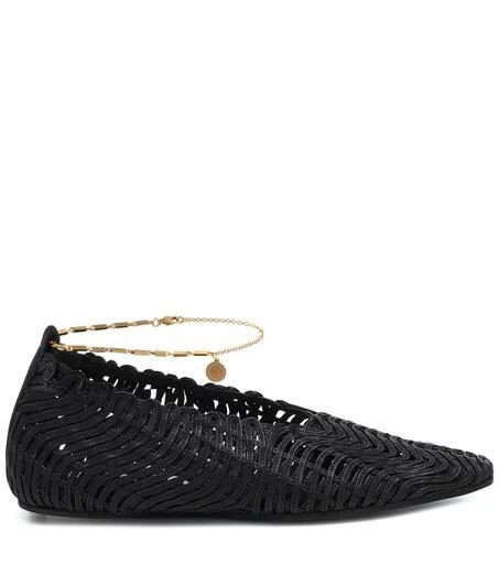 Stella McCartney Woven ballet flats 4