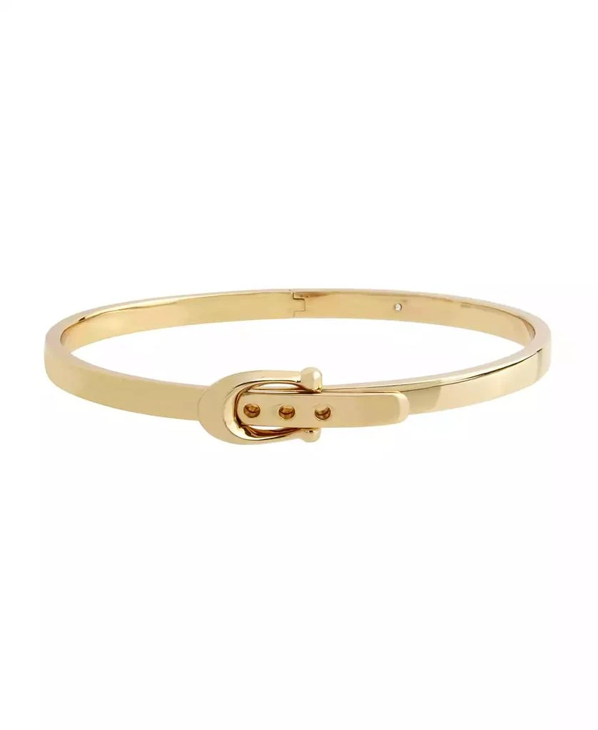 COACH C Buckle Hinged Bangle Bracelet 1