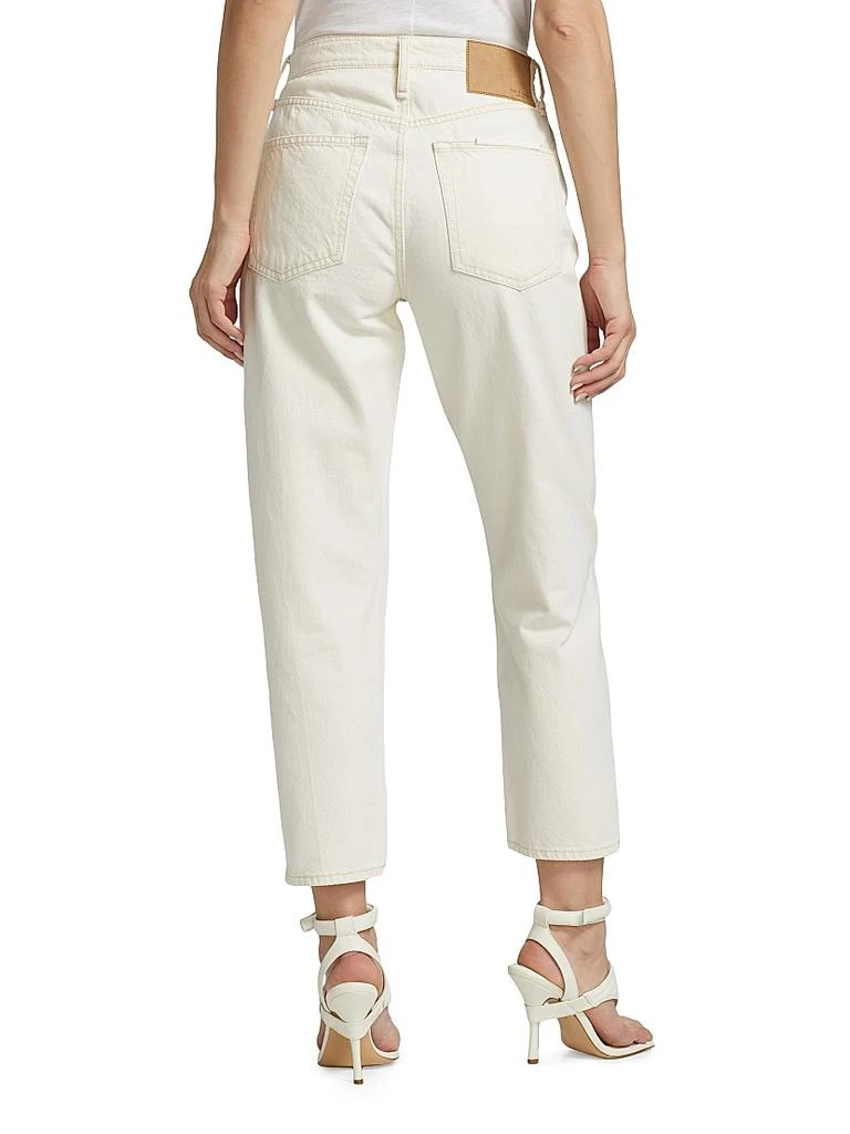 Rag & Bone Alissa High-Waisted Cropped Barrel-Leg Jeans 5