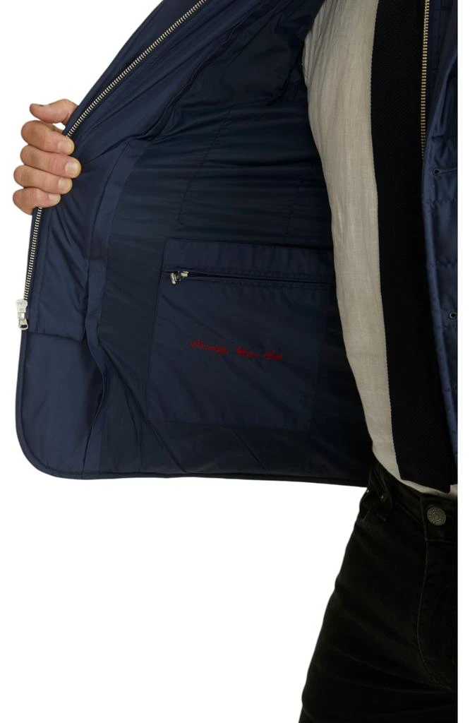 Robert Graham Men's Quilted Nylon Blazer With Bib Front 5