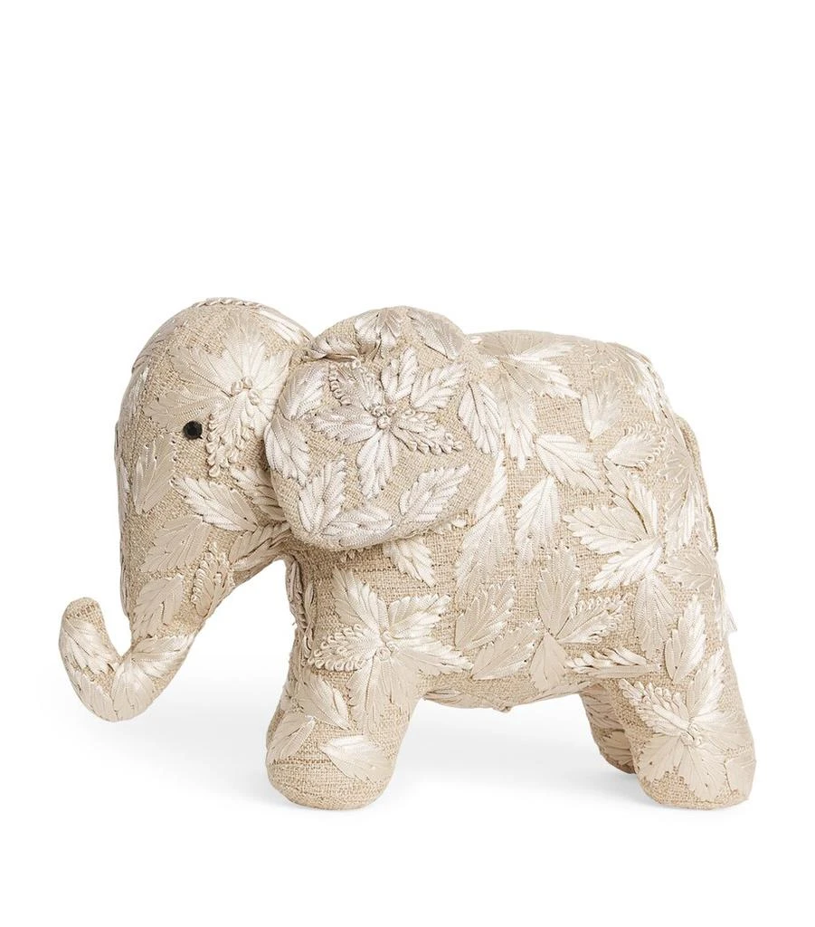 Anke Drechsel Silk Velvet Enny Elephant Ornament 1