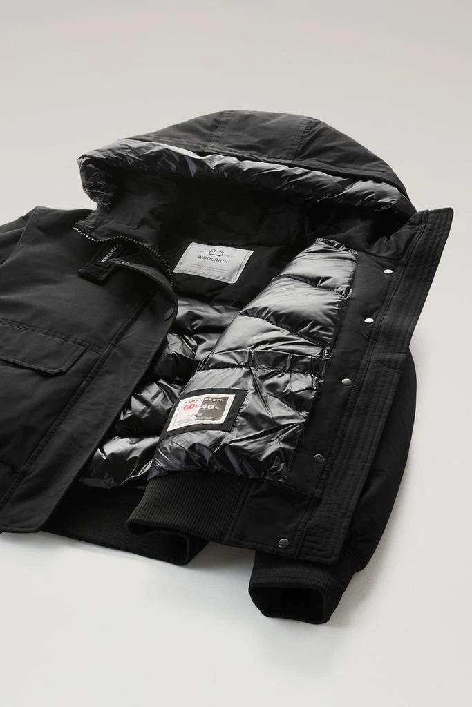 Woolrich Arctic Bomber in Ramar Cloth - Women - Black 9