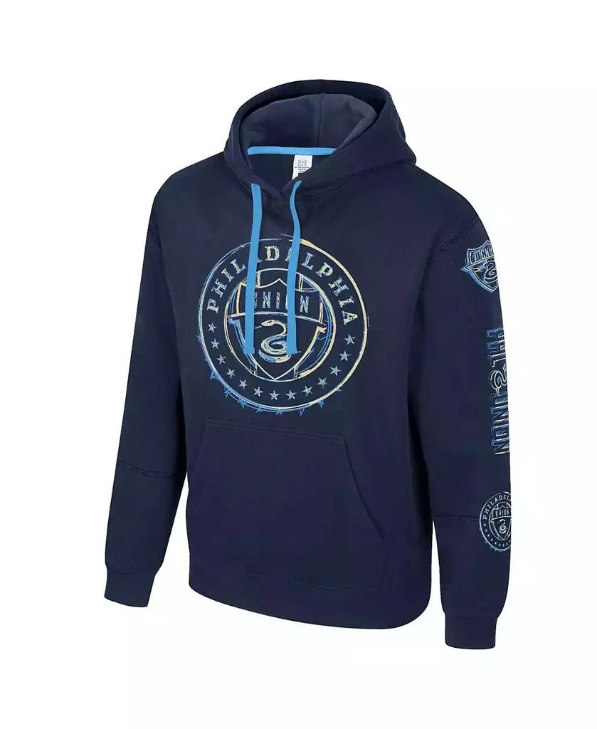 Stadium Essentials Men's Navy Philadelphia Union Elementized Pullover Hoodie 2