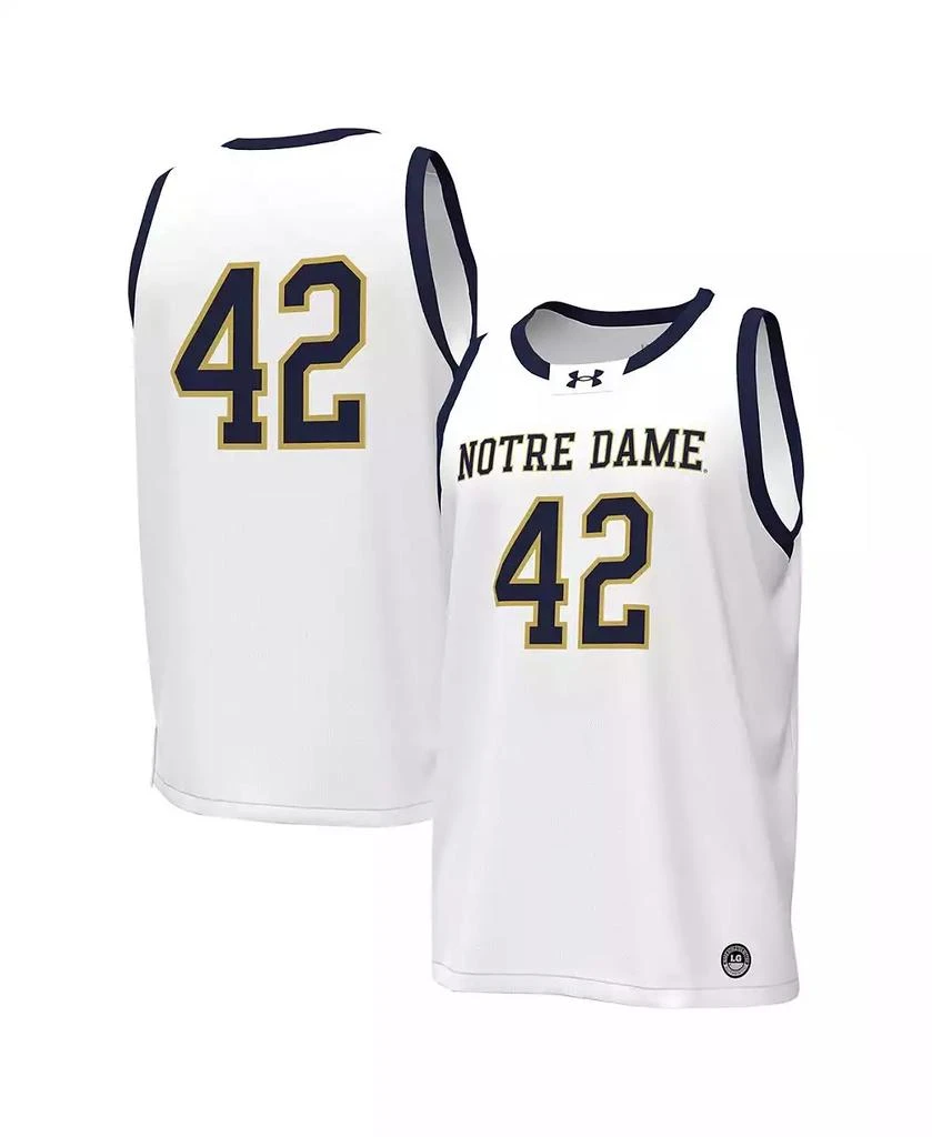 Under Armour Men's 42 Notre Dame Fighting Irish Replica Basketball Jersey 1