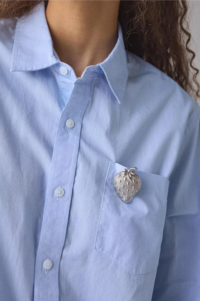 Urban Outfitters Metal Strawberry Pin