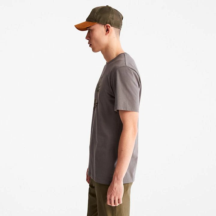 Timberland Camo-Logo T-Shirt for Men in Grey 4