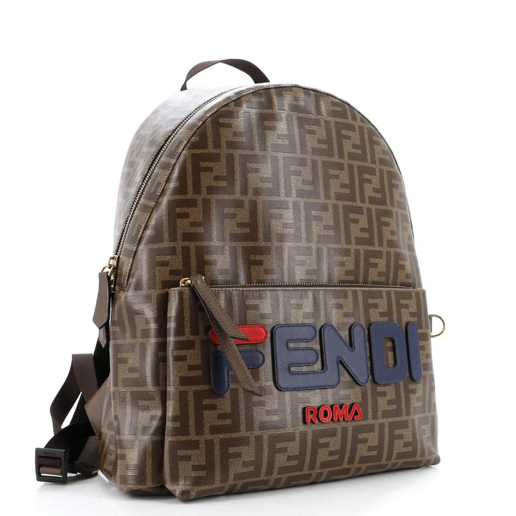 AUTHENTIC FENDI MANIA LOGO BACKPACK ZUCCA COATED CANVAS $_57.JPG?set_id=880000500F main image 3